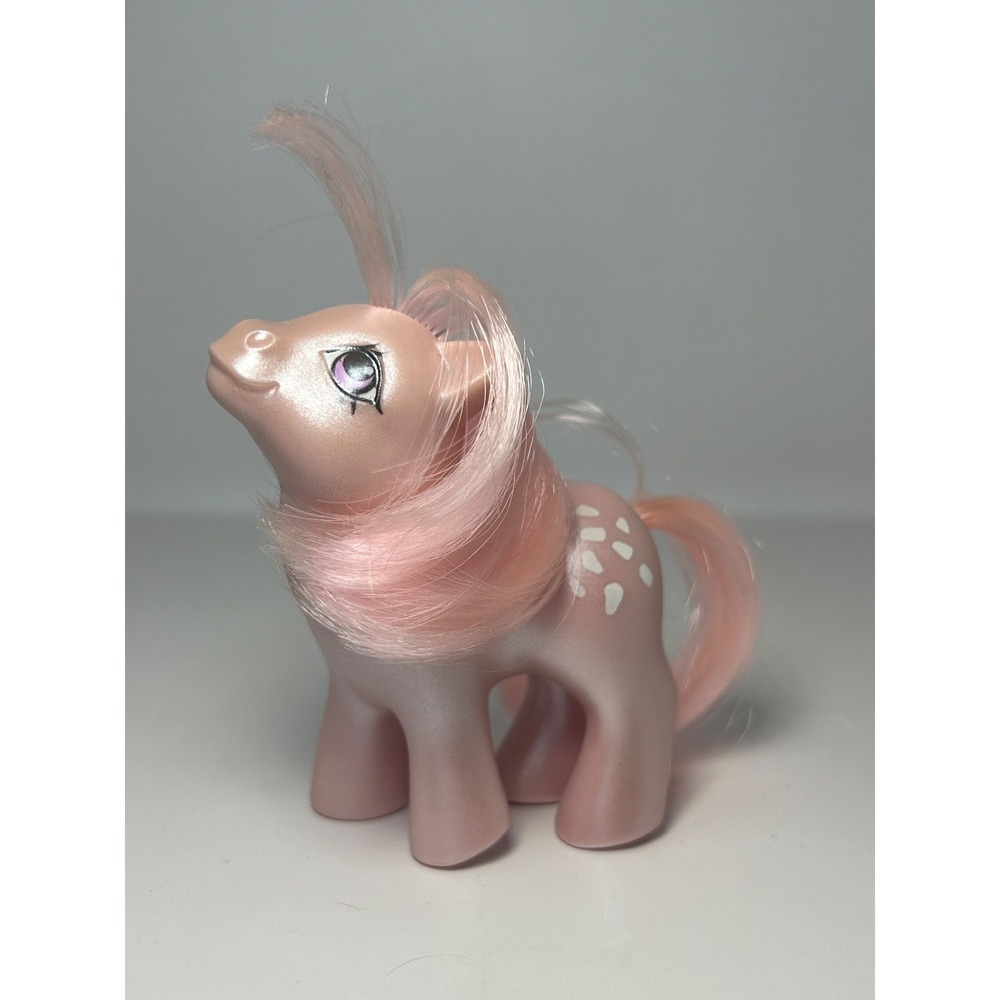 Vintage 1984 My Little Pony G1 Mail Order Pearlized Baby Cotton Candy Hasbro Toy